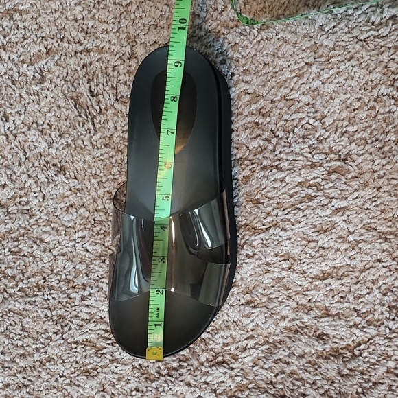 Pretty Little Things black platform sandals-4 - Picture 7 of 10